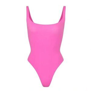 NWT SKIMS | Square Neck Bodysuit Orchid, Size M